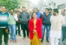 पालिका अध्यक्ष अंजू अग्रवाल द्वारा शहर में हो रहे विकास कार्यों का तूफानी दौरा