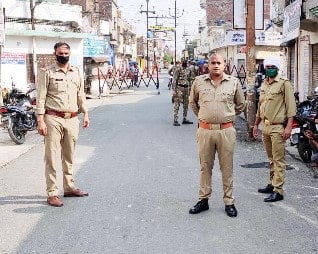 पुलिस की कार्यवाही:  शिव चौक पर की वाहन चैकिंग
