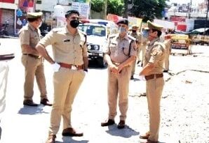 एसएसपी ने इस दौरान कई स्थानो का औचक निरीक्षण किया