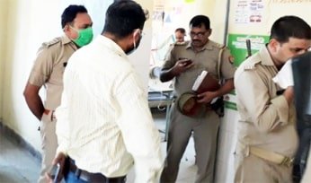 मंसूरपुर स्थित स्वास्थ्य केन्द्र चोरों ने हजारों रूपये का सामान चोरी किया