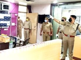 एसएसपी ने किया नवीनीकरण कार्यों का निरीक्षण