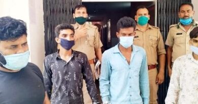 नई मंडी पुलिस ने मुठभेड में चार शातिर वाहन चोरों का दबौचा