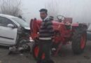 कस्बा खतौली अंतर्गत जानसठ रोड गांव लाड़पुर के समीप घने कोहरे में भिडे वाहन, कई घायल