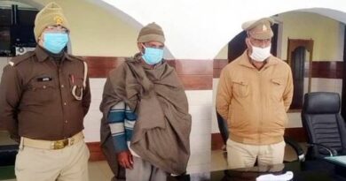 मुठभेड़ के बाद चरथावल पुलिस ने गैंगस्टर अपराधी को गिरफ्तार कर भेजा