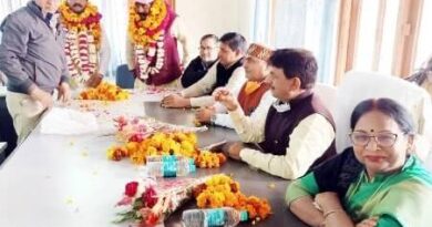 नवनिर्वाचित अध्यक्ष चमन लाल एवं अरविंद मचल महामंत्री का स्वागत किया