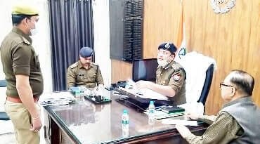 डीआईजी ने एसएसपी कार्यालय का निरीक्षण किया, कार्रवाई करने के निर्देश