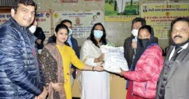 रोटरी व् लायंस द्वारा पुष्टाहार वितरण कार्यक्रम का आयोजन