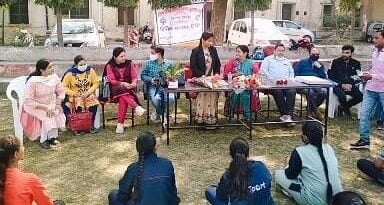 जिला विधिक सेवा प्राधिकरण की और से विधिक साक्षरता शिविर का आयोजन