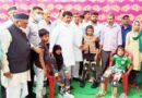 कपिलदेव अग्रवाल ने डेढ़ सौ दिव्यांगों को  दिव्यांग उपकरण  बाटे