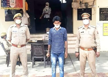 पुलिस ने वांछित को गिरफ्तार कर जेल भेजा