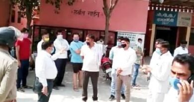 प्रत्याशियों/अभिकर्ताओ ने कोरोना जांच कराई