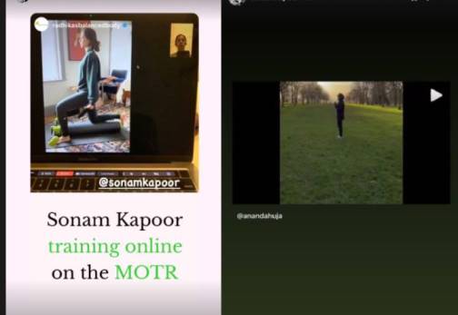 रूटीन लाइफ की तस्वीरें और वीडियो फैंस के साथ शेयर करती रहती हैं सोनम कपूर