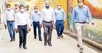 बरला में एसडीएम ने जाना मरीजों का हाल…