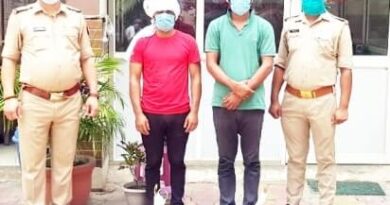 थाना मंसूरपुर पुलिस द्वारा दो अवैध शराब तस्कर गिरफ्तार