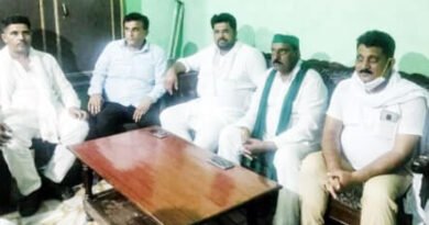 बुढ़ाना: गौरव टिकैत ने गाजीपुर बार्डर पर चल रहे धरने को लेकर चर्चा की