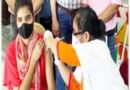 पायलट क्लस्टर प्रोजेक्ट के तहत  युवक-युवतियो ने कोरोना का टीका लगवाया