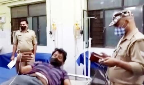 मुठभेड में 25 हजार का ईनामी बदमाश राजा उर्फ इश्तियाक घायल, गिरफ्तार मुठभेड में 25 हजार का ईनामी बदमाश राजा उर्फ इश्तियाक घायल, गिरफ्तार