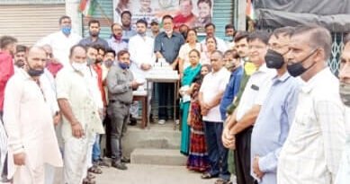 सेवा सत्याग्रह: कांग्रेसियों ने मनाया राहुल गांधी का 51वां जन्मदिन