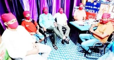 अखिल भारतीय विश्वकर्मा युवा शक्ति दल की बैठक सम्पन्न