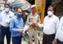 कैमिस्ट एंड ड्रगिस्ट एसोसिएशन ने मास्क एवं सैनिटाइजर का वितरण किया