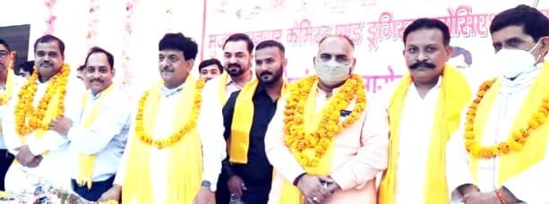 मुजफ्फरनगर केमिस्ट एंड ड्रगिस्ट एसोसिएशन ने आयोजित किया भव्य अभिनंदन समारोह