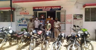 ककरौली पुलिस ने दो बाईक वाहन चोर दबौचे