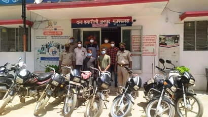 ककरौली पुलिस ने दो बाईक वाहन चोर दबौचे ककरौली पुलिस ने दो बाईक वाहन चोर दबौचे