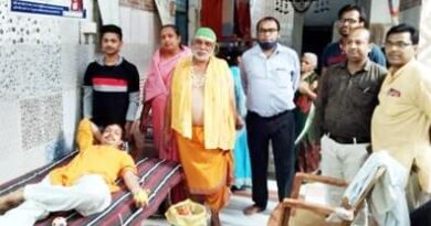 मां सर्वेश्वरी सेवाश्रम समिति में रक्तदान शिविर एवं नेत्र जांच शिविर का आयोजन