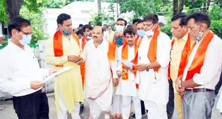 हिन्दू महासंघ के संरक्षक मनीष चौधरी के नेतृत्व में कावड यात्रा शुरू कराने की मांग हिन्दू महासंघ के संरक्षक मनीष चौधरी के नेतृत्व में कावड यात्रा शुरू कराने की मांग