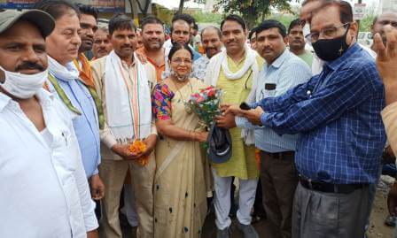 चेयरमैन अंजू अग्रवाल ने करोड़ों रुपए की 3 बीघा जमीन को कब्जामुक्त कराया, बारातघर का निर्माण कार्य आरंभ कराया