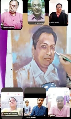 चित्रकला कार्यशाला कार्यशाला का आयोजन: दुर्जन राणा ने व्यक्तिचित्र की बारीकियां सिखाई चित्रकला कार्यशाला कार्यशाला का आयोजन: दुर्जन राणा ने व्यक्तिचित्र की बारीकियां सिखाई