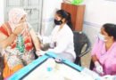 कोरोना वैक्सीन टीकाकरण का कैंप लगाया