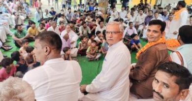 सम्मान समारोह में ब्लॉक प्रमुख का ढोल नगाड़ो से किया गया जोरदार स्वागत