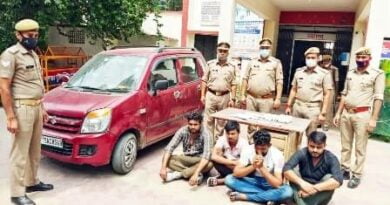 Muzaffarnagar News: लिफ्ट देकर लूटने वाले एमबीए डिग्रीधारक सहित 4 लुटेरे नई मंडी पुलिस ने किए गिरफ्तार