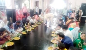 श्रावण माह के दूसरे शनिवार पर विशेष पूजा अर्चना एवं भंडारे का आयोजन