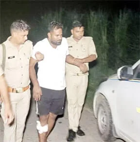 Mansurpur : मुजफ्फरनगर पुलिस की कार सवार बदमाशों से मुठभेड़, दो गिरफ्तार 5 3 News 14 |