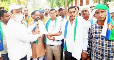 Muzaffarnagar: हिंद मजदूर किसान समिति ने किसानों की समस्याओं को लेकर ज्ञापन सौपा