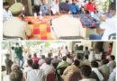 मोहर्रम के मद्देनजर सीओ व थाना प्रभारी ने ग्रामीणों के साथ की बैठक