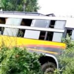 Muzaffarnagar: पानीपत खटीमा हाईवे पर अनियंत्रित होकर ट्रेवल बस खाई में गिरी