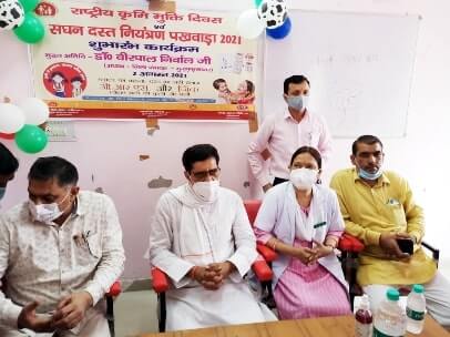 राष्ट्रीय कृमि मुक्ति दिवस माह एवं विश्व स्तनपान सप्ताह का शुभारंभ किया राष्ट्रीय कृमि मुक्ति दिवस माह एवं विश्व स्तनपान सप्ताह का शुभारंभ किया