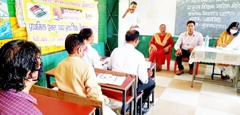 Muzaffarnagar News:शिक्षकों की मासिक बैठक सम्पन्न Muzaffarnagar News:शिक्षकों की मासिक बैठक सम्पन्न