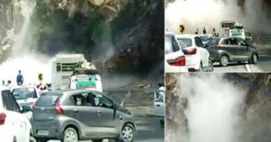 Rudraprayag News: केदारनाथ हाईवे पर दरकी पहाड़ी, लोगों में दहशत
