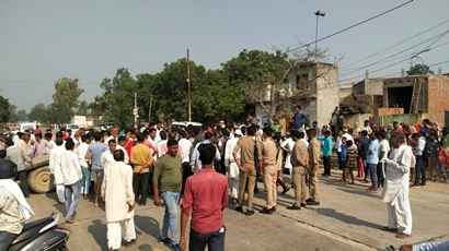 Muzaffarnagar News: तेज गति की कार की टक्कर से  साईकिल सवार की मौत