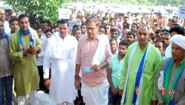 Muzaffarnagar News: दलित को न्याय दिलाने पहुंचे सिंधु बोर्डर:हिन्द मजदूर किसान समिति