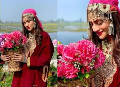 ‘कश्मीर की कली’ बनकर Nusrat Jahan ने करवाया फोटोशूट