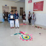 Muzaffarnagar News:एस0 डी0 कॉलेज ऑफ कॉमर्स में रंगोली प्रतियोगिता का आयोजन