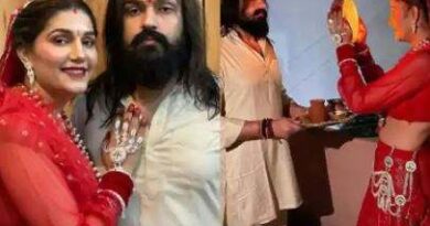 Sapna Choudhary ने शेयर की करवाचौथ सेलिब्रेशन की तस्वीरें