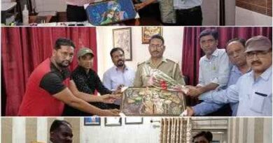 Muzaffarnagar News: ऑल इंडिया एंटी करप्शन की टीम ने किया अधिकारियों को सम्मानित