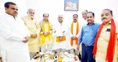 Muzaffarnagar News: जिला प्रभारी सत्येंद्र सिसोदिया का प्रमोद मित्तल के आवास पर भव्य स्वागत 7 Bjp |