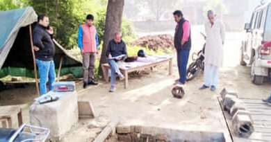 Muzaffarnagar News: चीनी मिल तितावी द्वारा संचालित गन्ना क्रयकेन्द्र पिन्ना का किया निरीक्षण